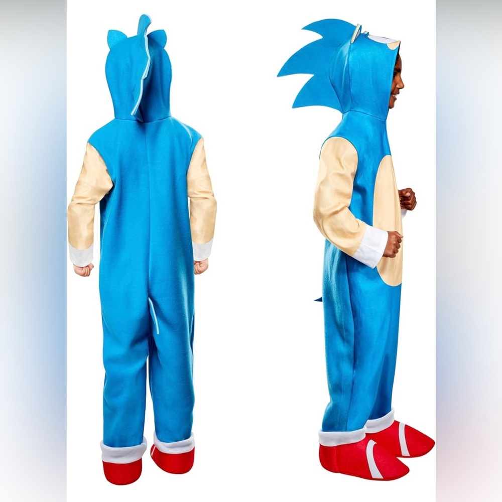 SONIC The Hedgehog Costume Jumpsuit, Small